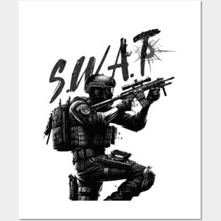 SWAT Police Unit Posters and Art